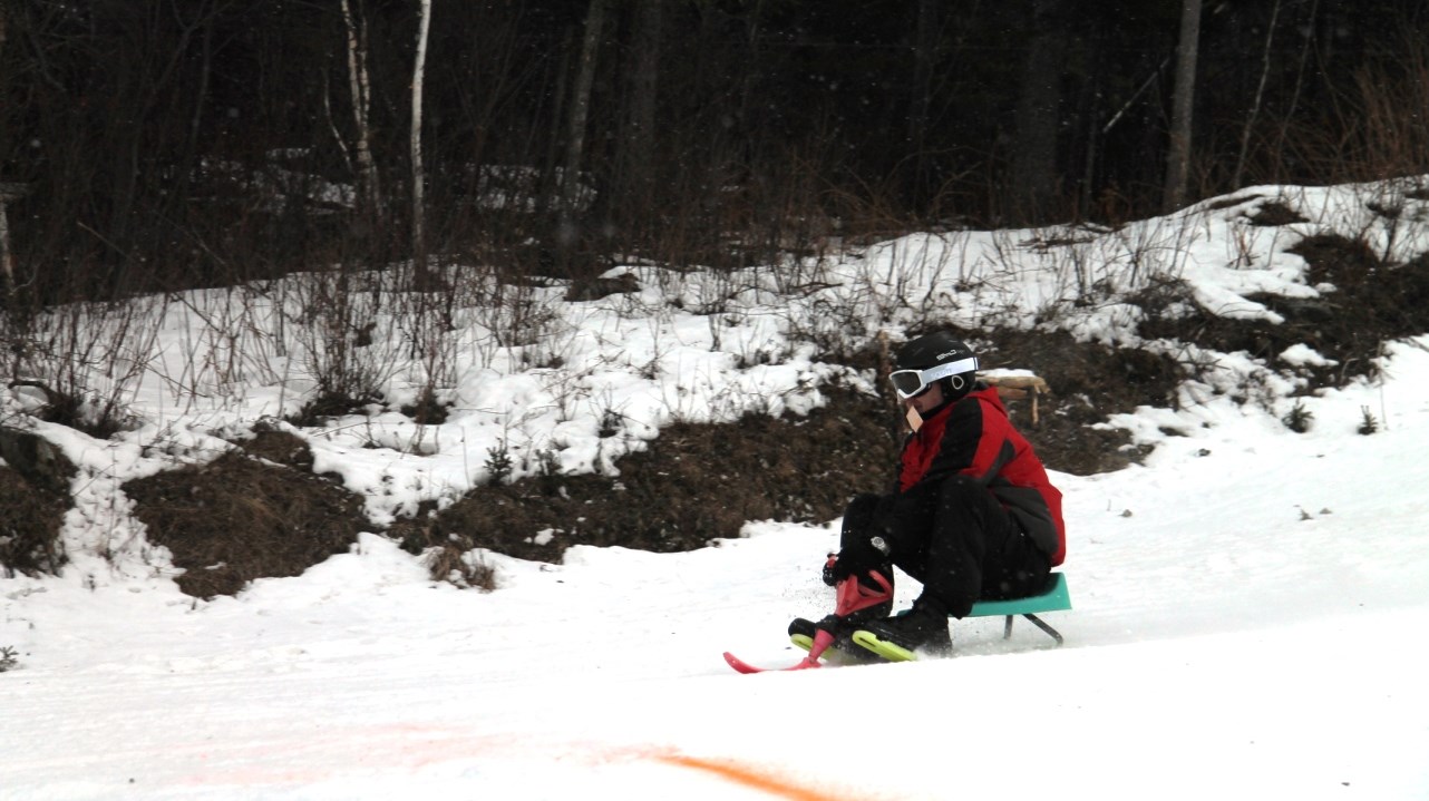 Le Championnat provincial de trois-skis s'arrête à Saint-Georges