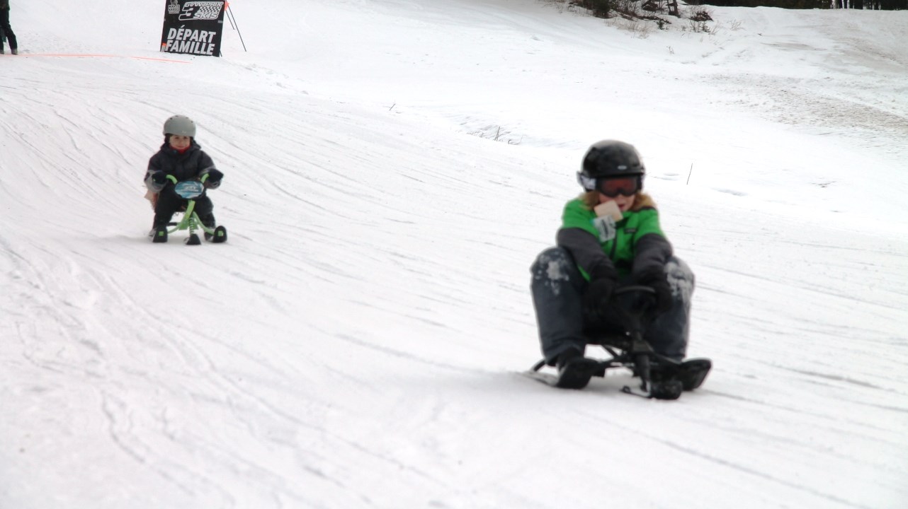 Le Championnat provincial de trois-skis s'arrête à Saint-Georges