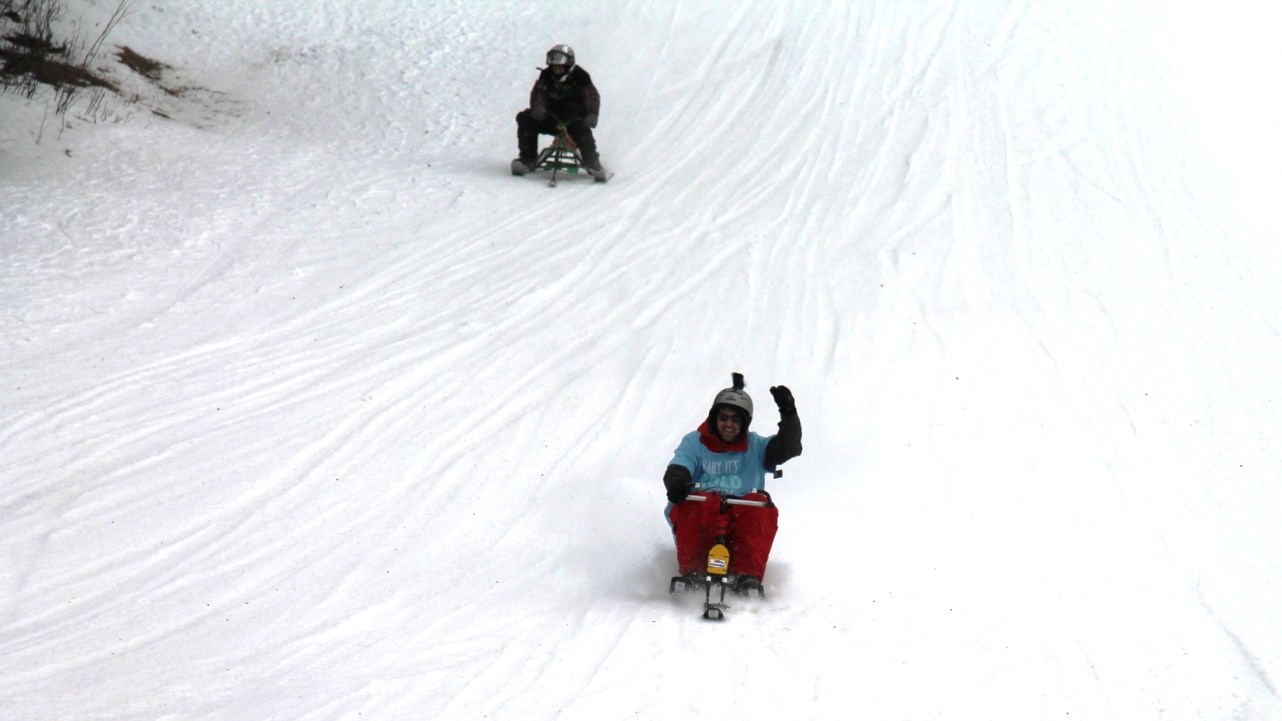 Le Championnat provincial de trois-skis s'arrête à Saint-Georges