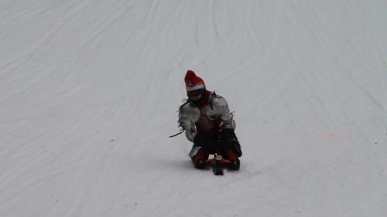 Le Championnat provincial de trois-skis s'arrête à Saint-Georges