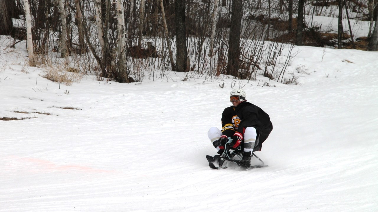 Le Championnat provincial de trois-skis s'arrête à Saint-Georges