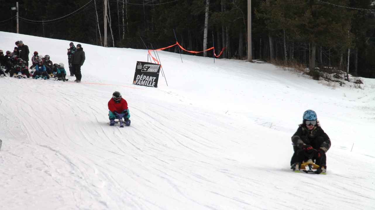 Le Championnat provincial de trois-skis s'arrête à Saint-Georges