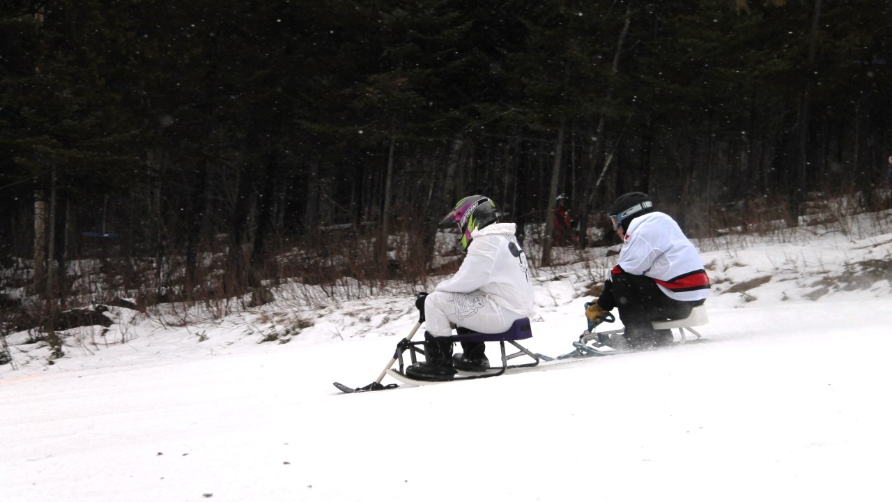 Le Championnat provincial de trois-skis s'arrête à Saint-Georges