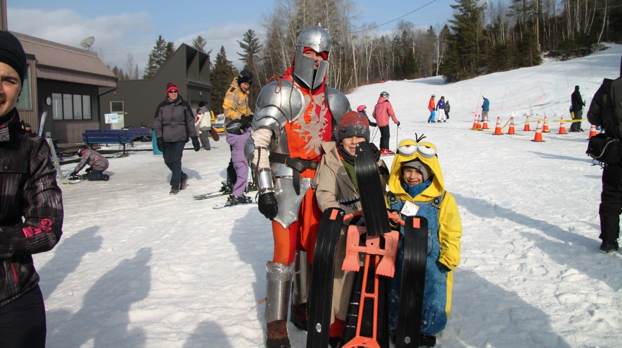 Le Championnat provincial de trois-skis s'arrête à Saint-Georges