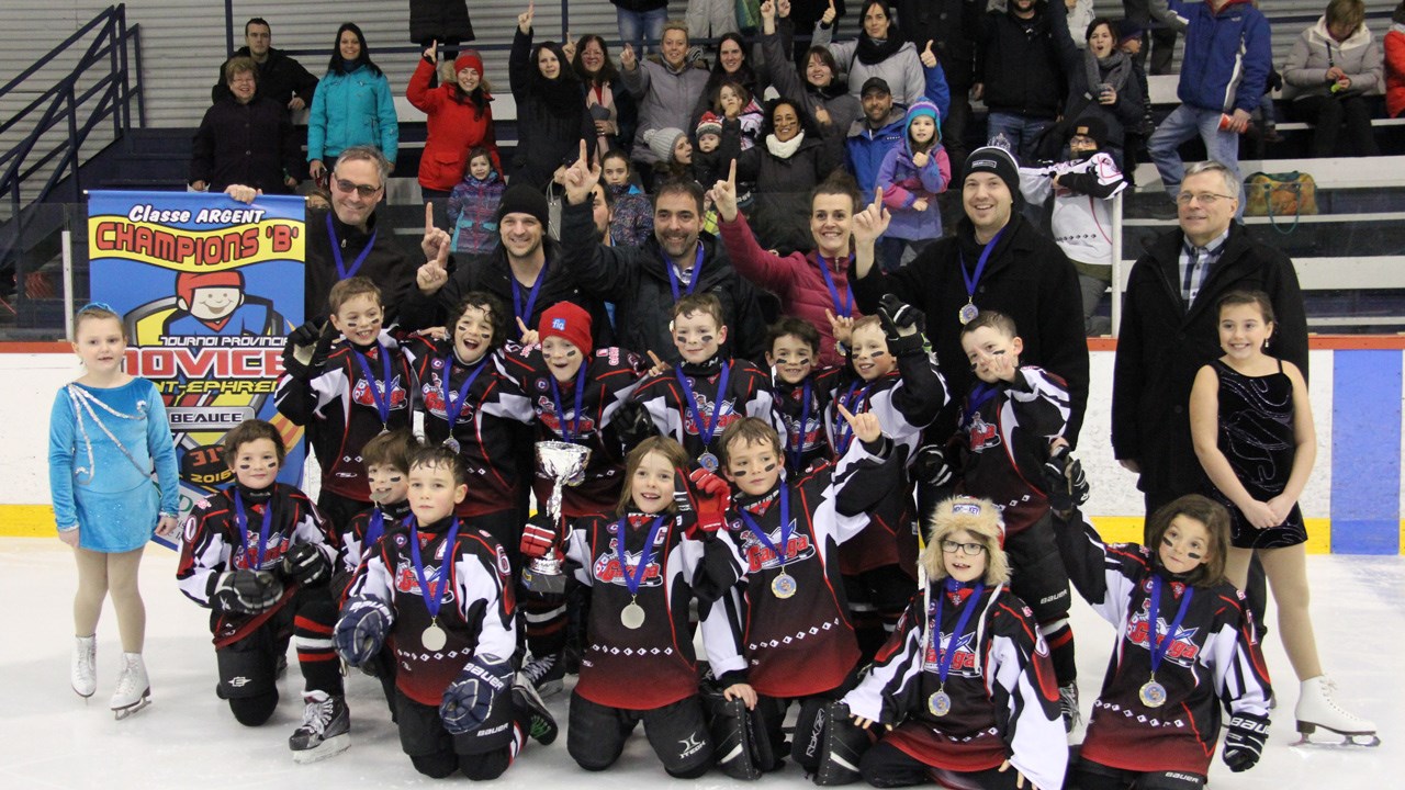 Le Garaga Novice B2 fait bonne figure au Tournoi novice de Saint-Éphrem