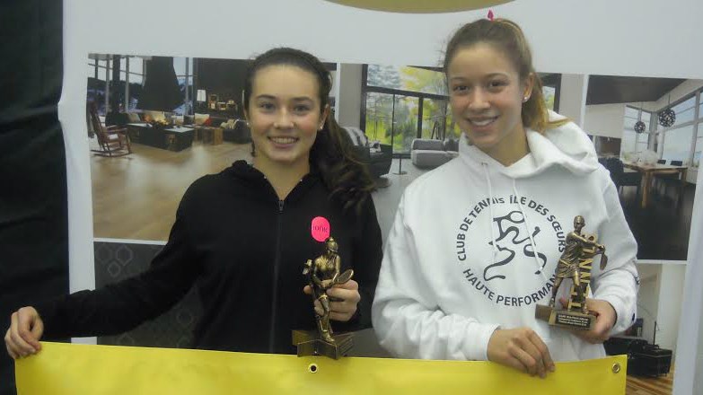 Tiffany Lagarde et Mia Edger Lacoursière