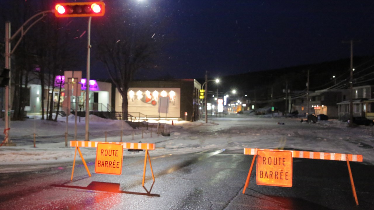 Un embâcle sur la rivière Chaudière cause des inondations à la hauteur de Beauceville