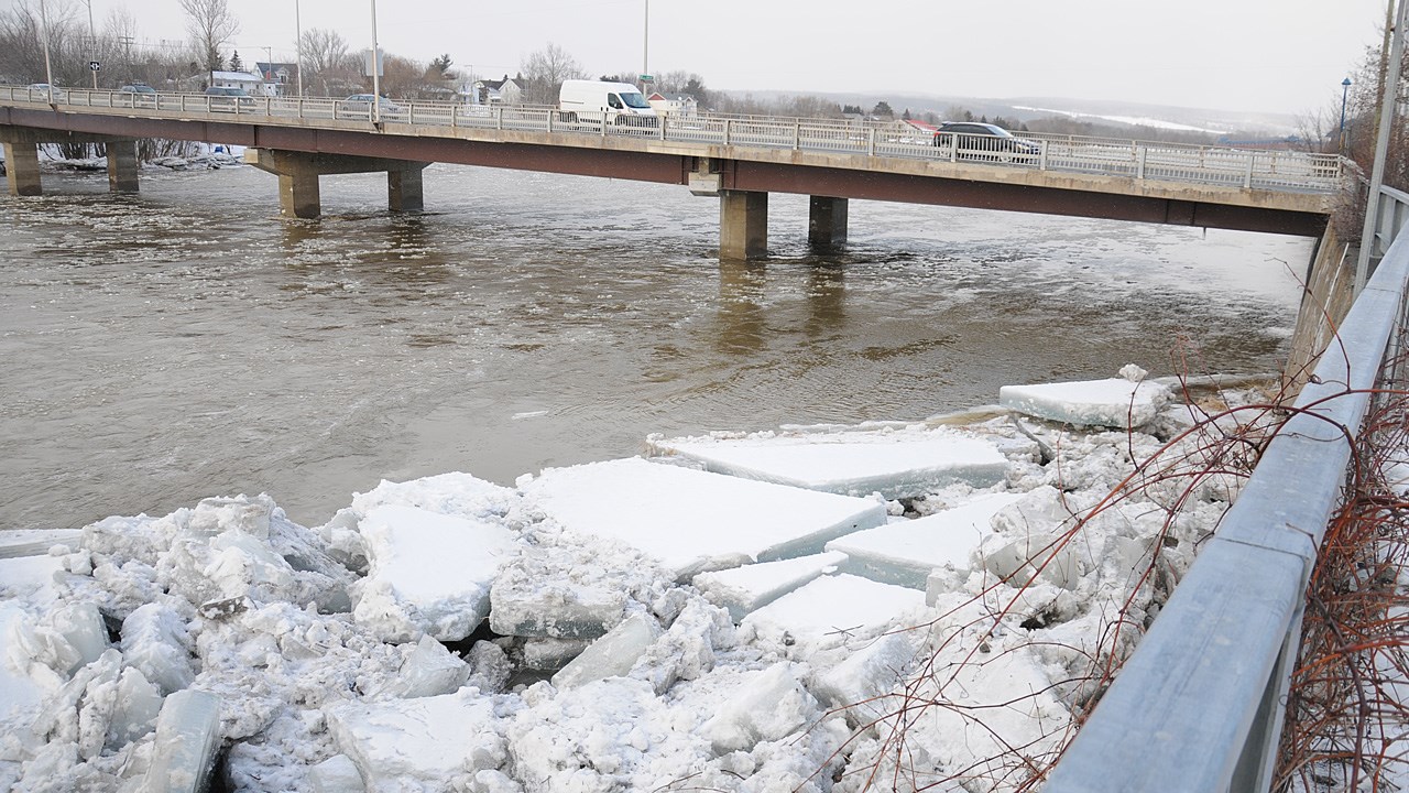 Rivière Chaudière : la situation est sous contrôle à Saint-Georges