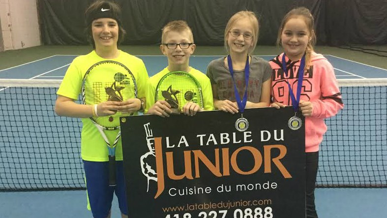 Classe B : Albert Lacasse, Alexandre Turcotte , Mélyna Blais et Alysson Patry