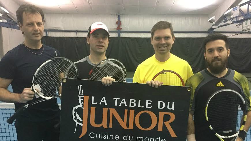 Classe À : Denis Poulin, Maxime Drouin, Francis Veilleux et Sylvain Gilbert