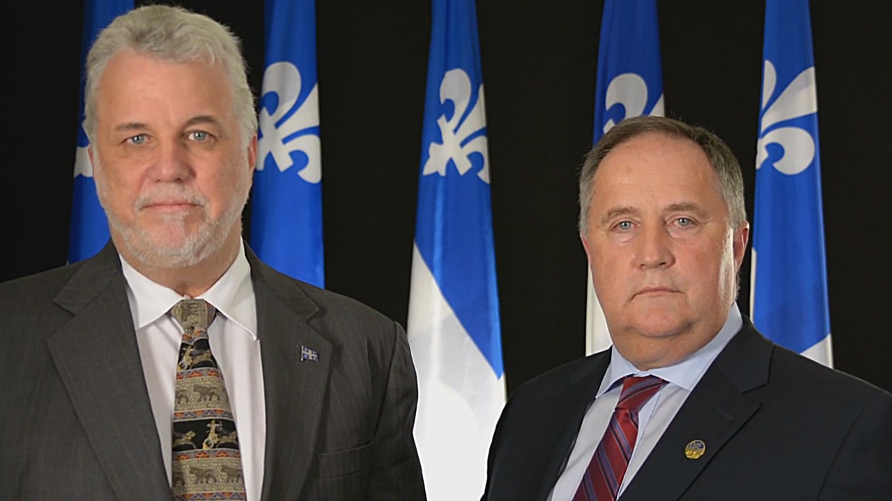 Philippe Couillard et Paul Busque appuient la campagne #Jemerapproche de l’AIS