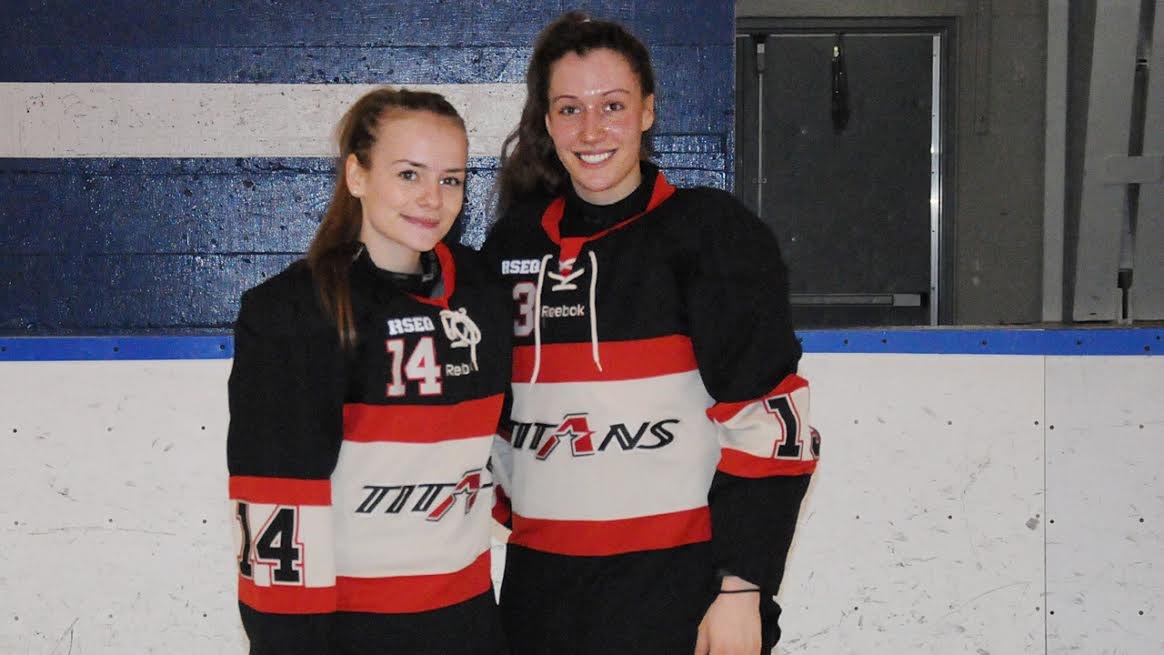 Audrey-Ann Rodrigue et Rosalie Bégin-Cyr