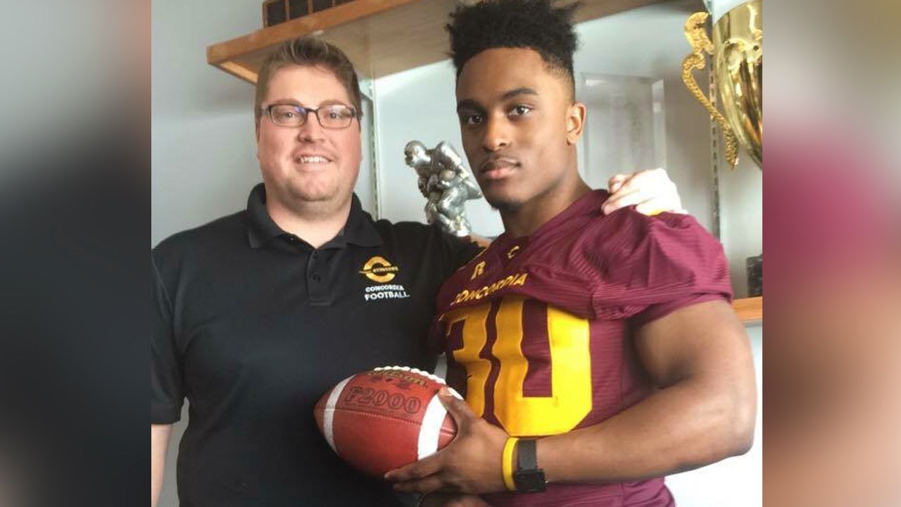 Widler Exilus en compagnie de Matt Connell des Stingers de Concordia
