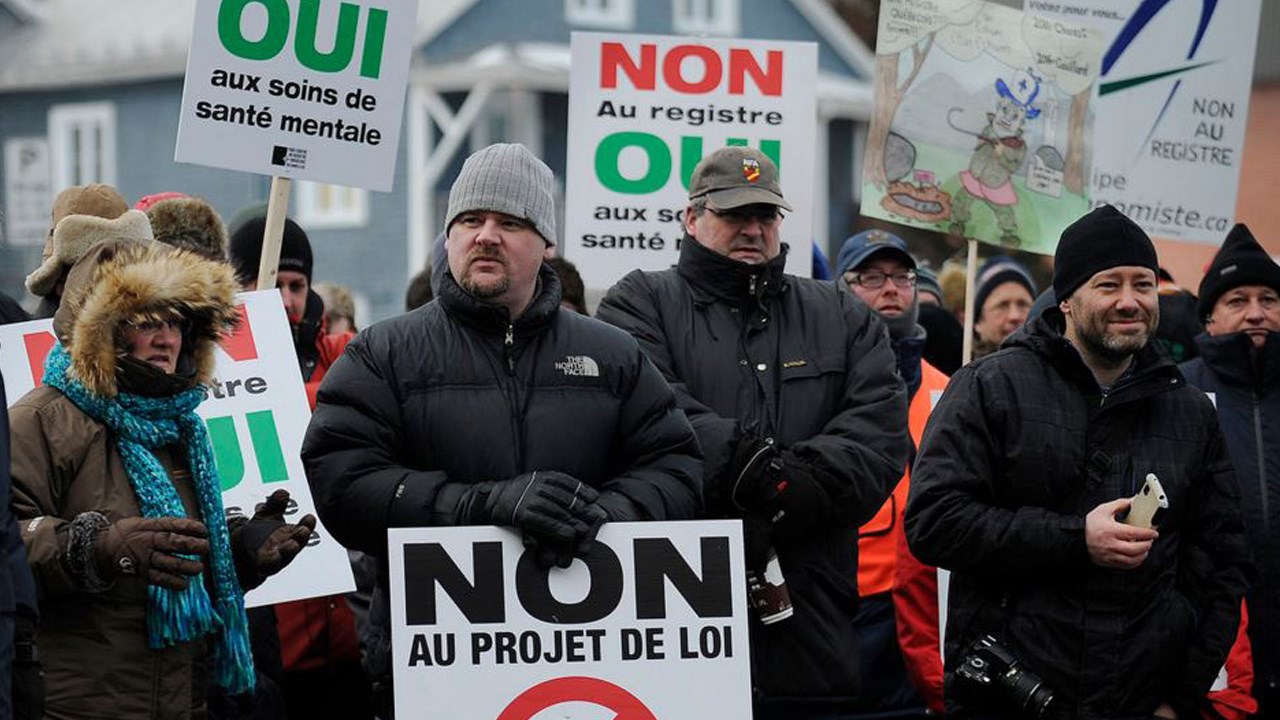 La manifestation aura lieu à compter de 9 h devant le bureau du député libéral de Beauce-Sud, Paul Busque.