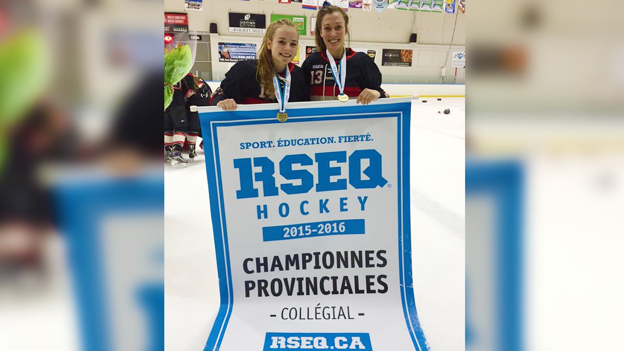 Bégin-Cyr et Rodrigue aident les Titans de Limoilou à remporter le Championnat provincial de hockey féminin