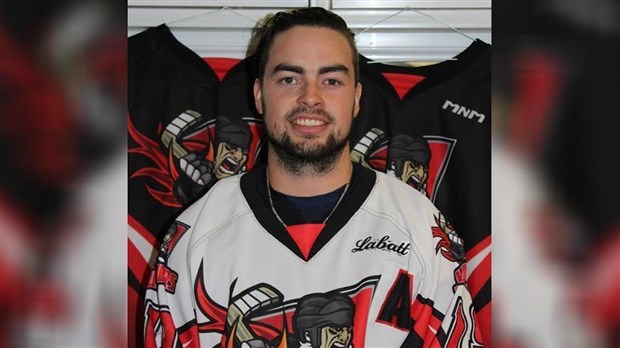Olivier Lafontaine a inscrit le but de la victoire vendredi dernier dans le match numéro cinq de la finale entre Saint-Joseph et Lotbinière