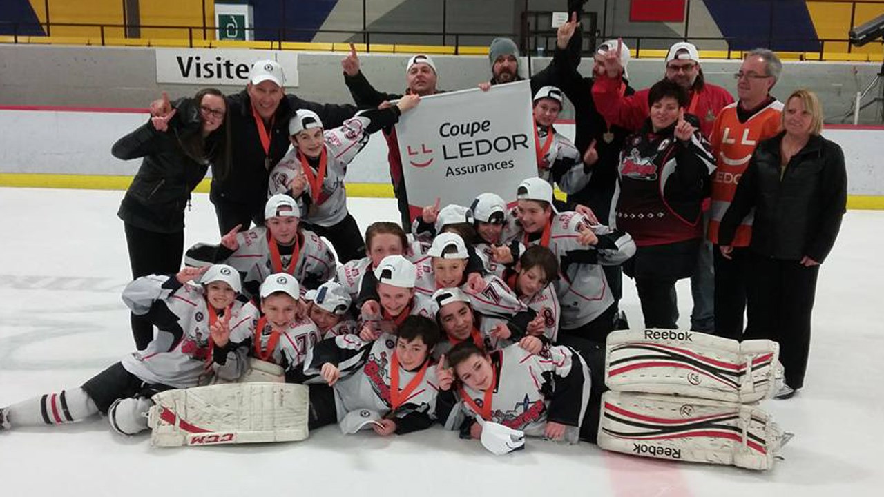 Le Garaga Pee-Wee B de Saint-Georges champion dans sa catégorie à la Coupe Ledor