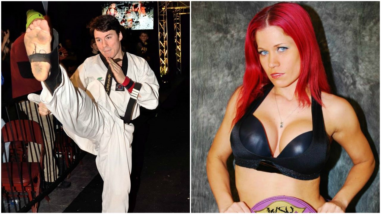 Mike Bailey et Sassy Stephie seront en Beauce ce samedi pour le gala de lutte « La Conquête » de la FLQ Théâtre Extrême