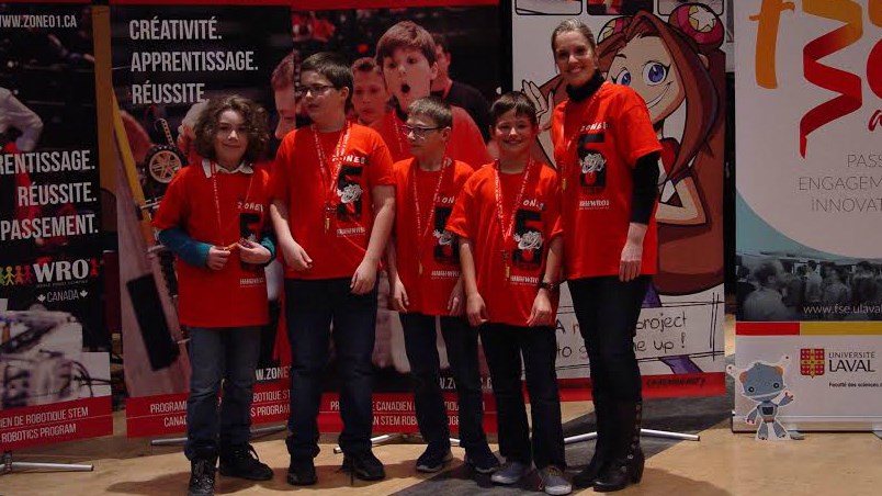 Les élèves de la CSBE se signalent à la compétition régionale de robotique