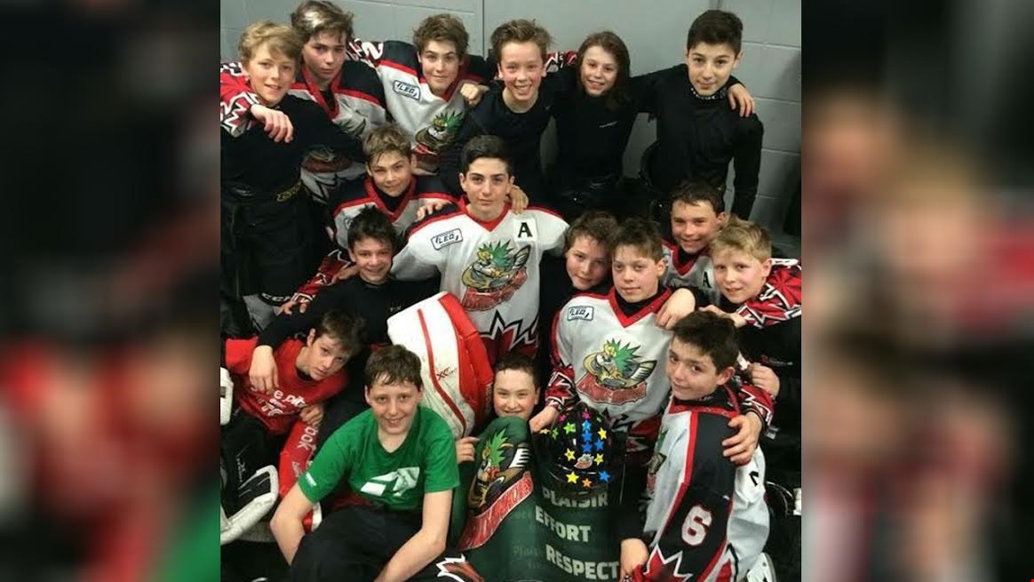 Les Élites Pee-Wee AA peuvent être fières de leur parcours à la coupe Dodge