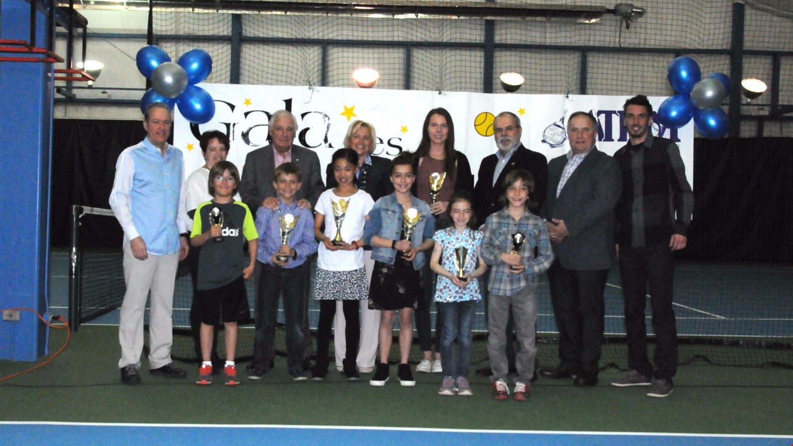 Tennis Beauce récompense ses athlètes au Gala des Champions