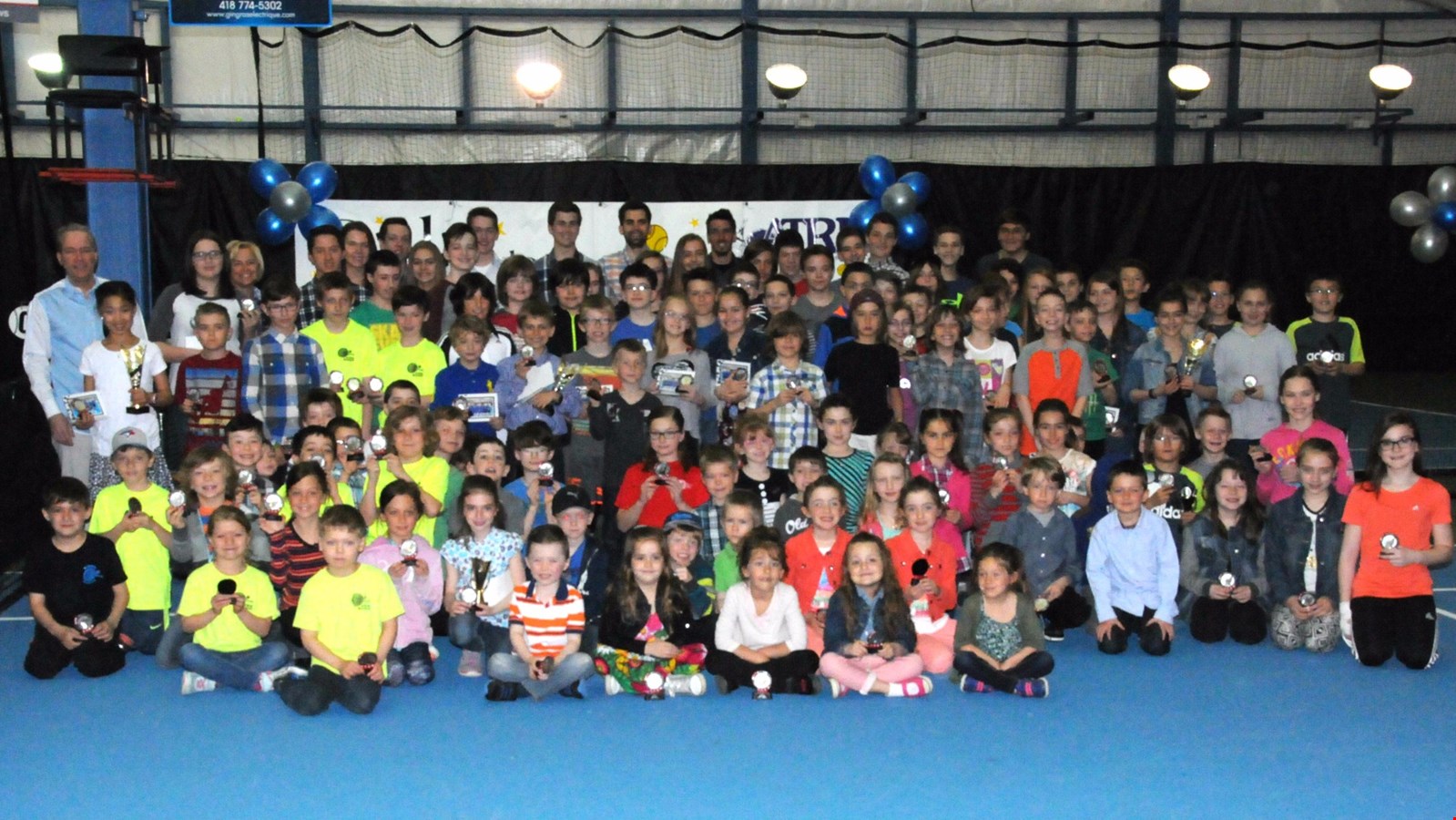 Tennis Beauce récompense ses athlètes au Gala des Champions