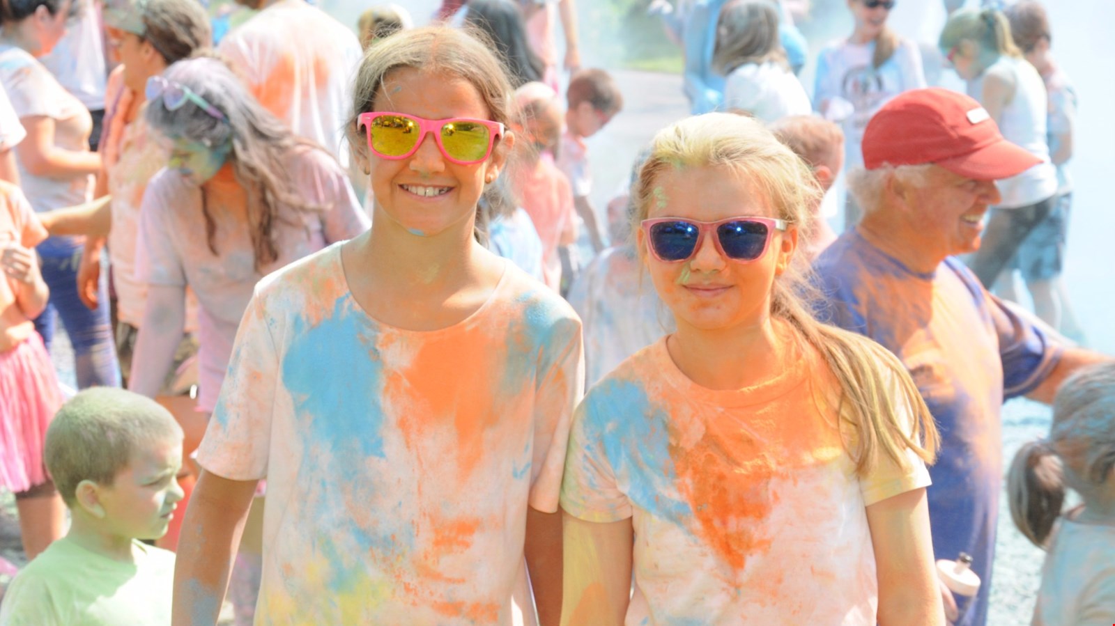 Une première édition réussie de la course colorée à Saint-Georges
