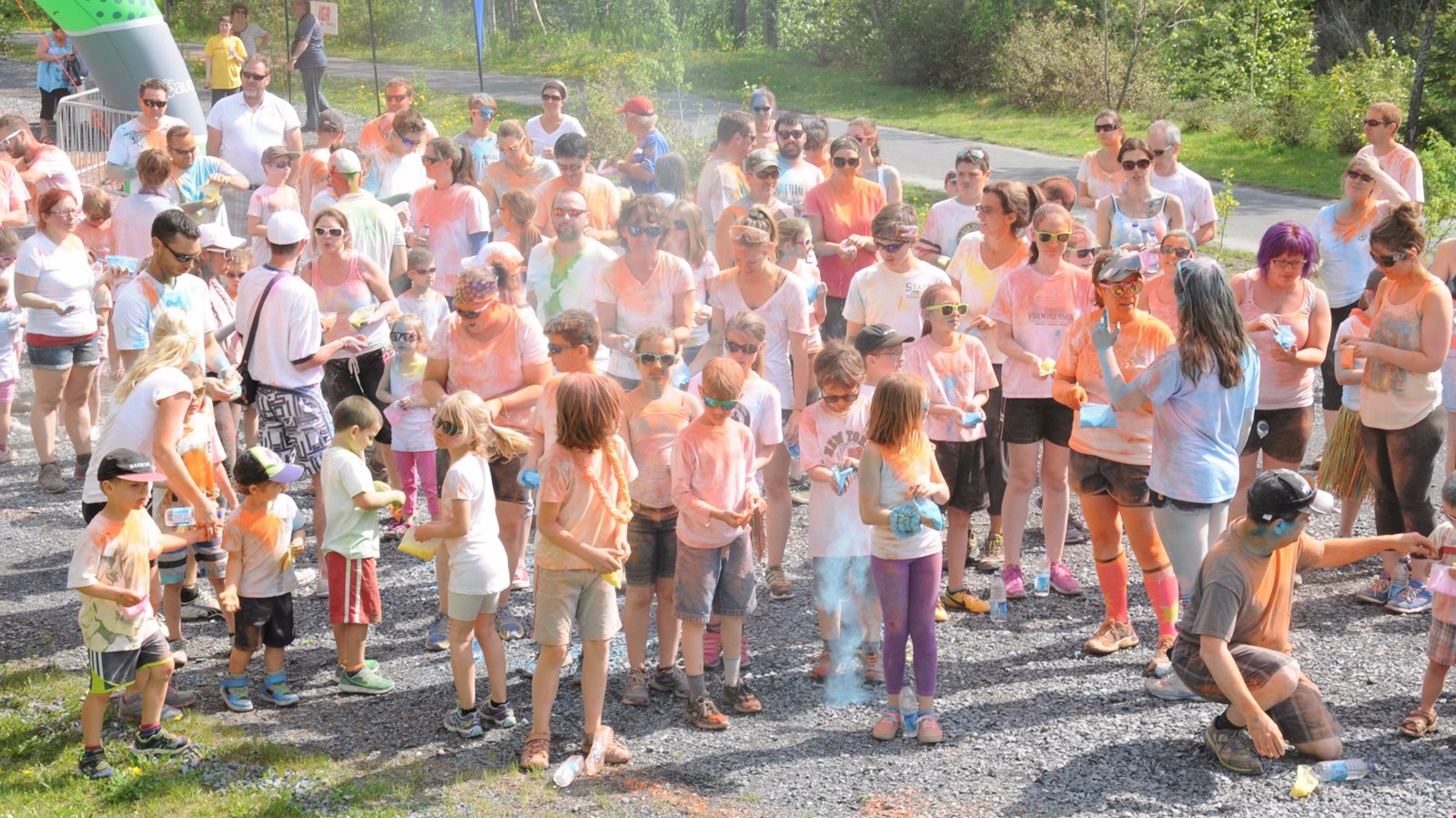 Une première édition réussie de la course colorée à Saint-Georges