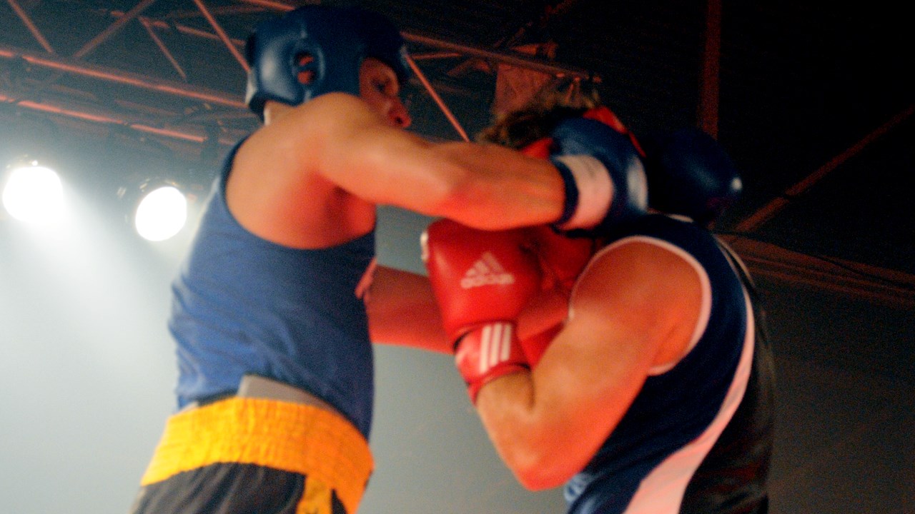 Victoire percutante d'Hubert Poulin lors du Gala de boxe Dooly's