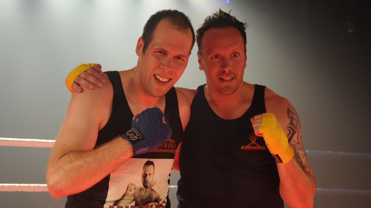 Victoire percutante d'Hubert Poulin lors du Gala de boxe Dooly's