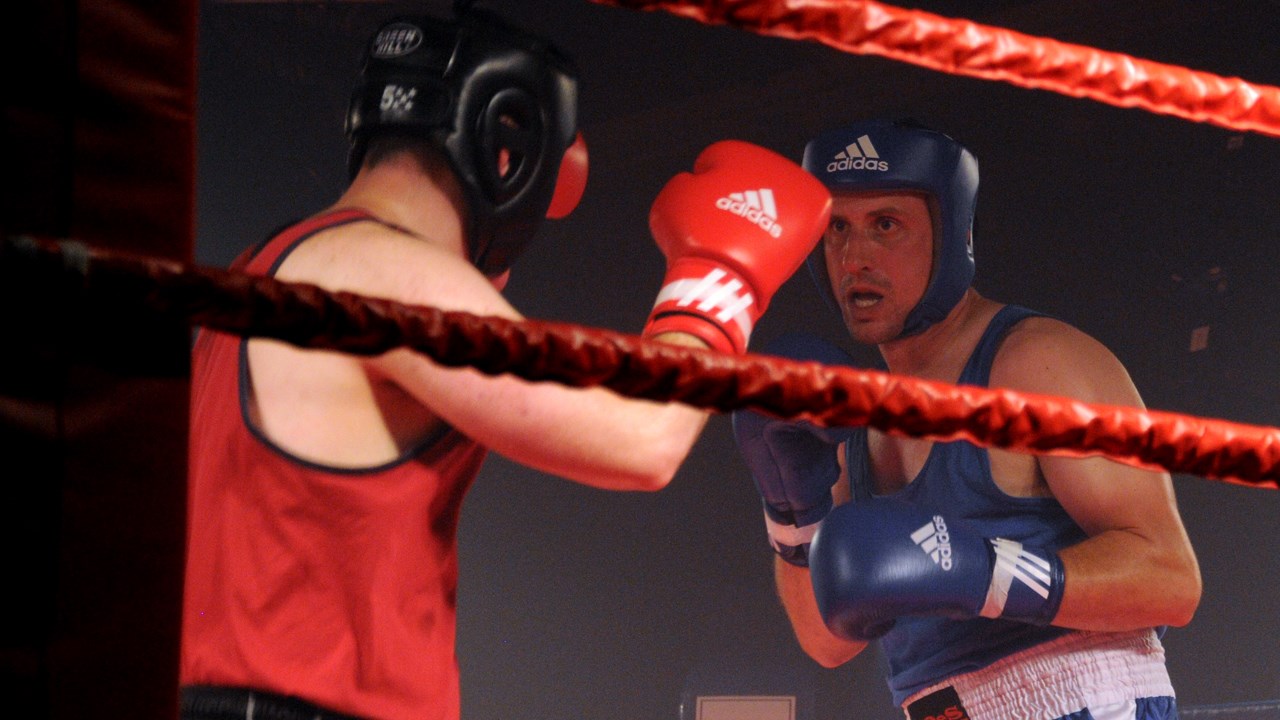 Victoire percutante d'Hubert Poulin lors du Gala de boxe Dooly's