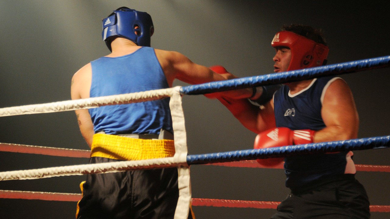 Victoire percutante d'Hubert Poulin lors du Gala de boxe Dooly's