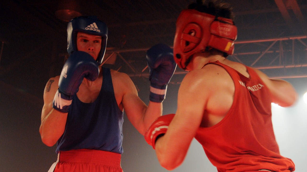 Victoire percutante d'Hubert Poulin lors du Gala de boxe Dooly's