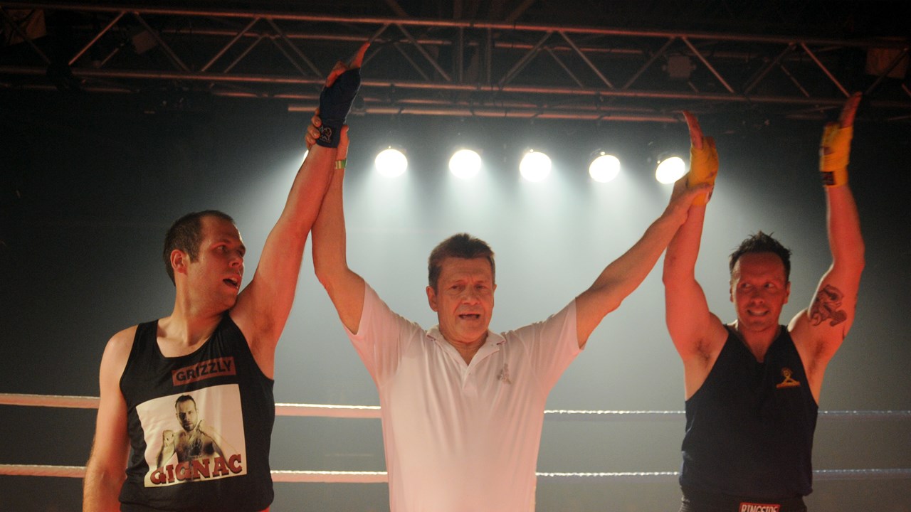 Victoire percutante d'Hubert Poulin lors du Gala de boxe Dooly's