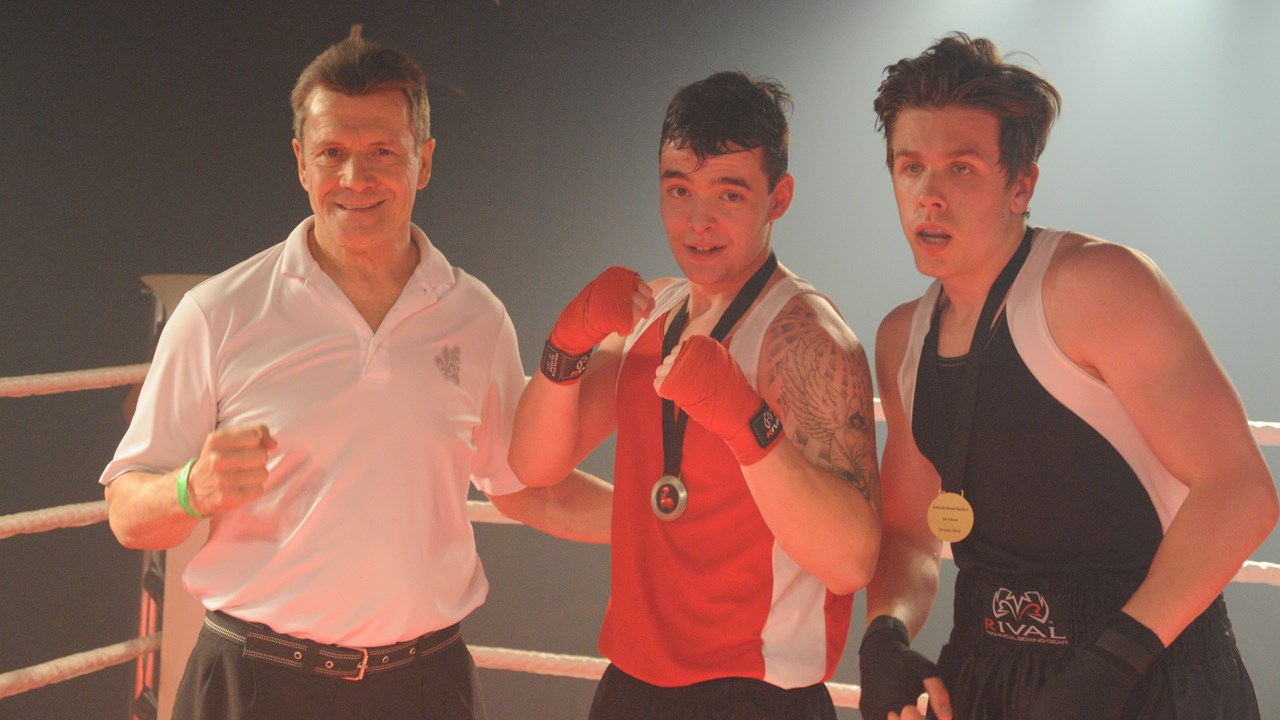 Victoire percutante d'Hubert Poulin lors du Gala de boxe Dooly's