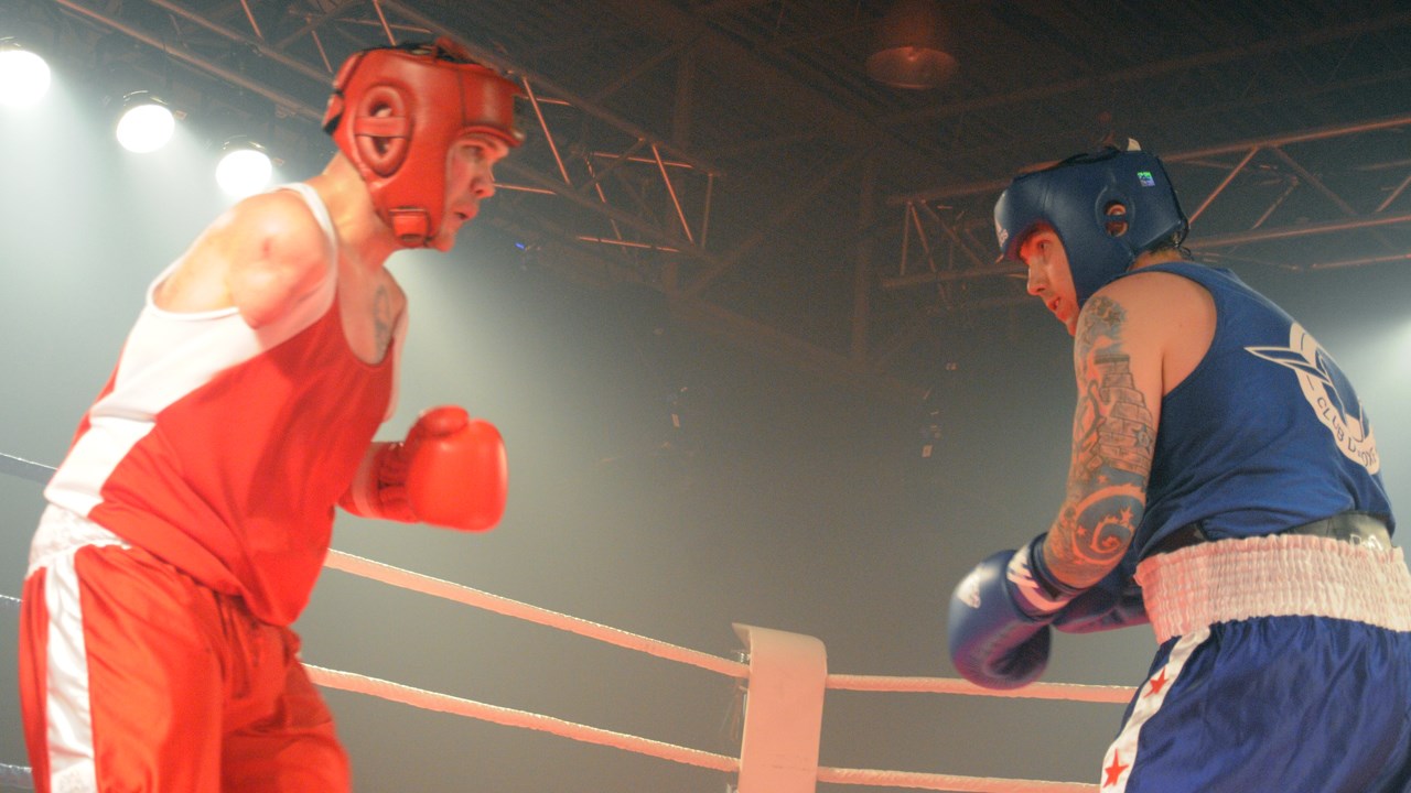 Victoire percutante d'Hubert Poulin lors du Gala de boxe Dooly's