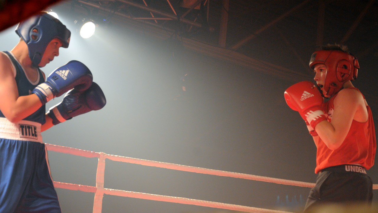 Victoire percutante d'Hubert Poulin lors du Gala de boxe Dooly's