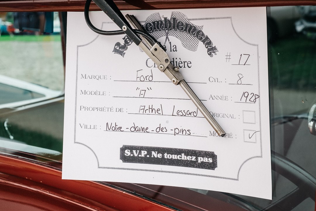 Rassemblement de Véhicules Antiques à Beauceville