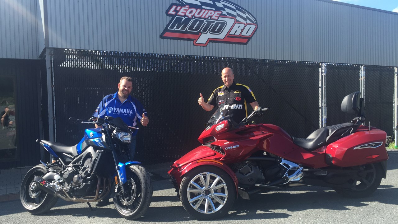 Le directeur général de Moto Pro, Francis Gilbert espère attirer une centaine de participants et ainsi, amasser environ 1 000 $ pour Moisson Beauce.