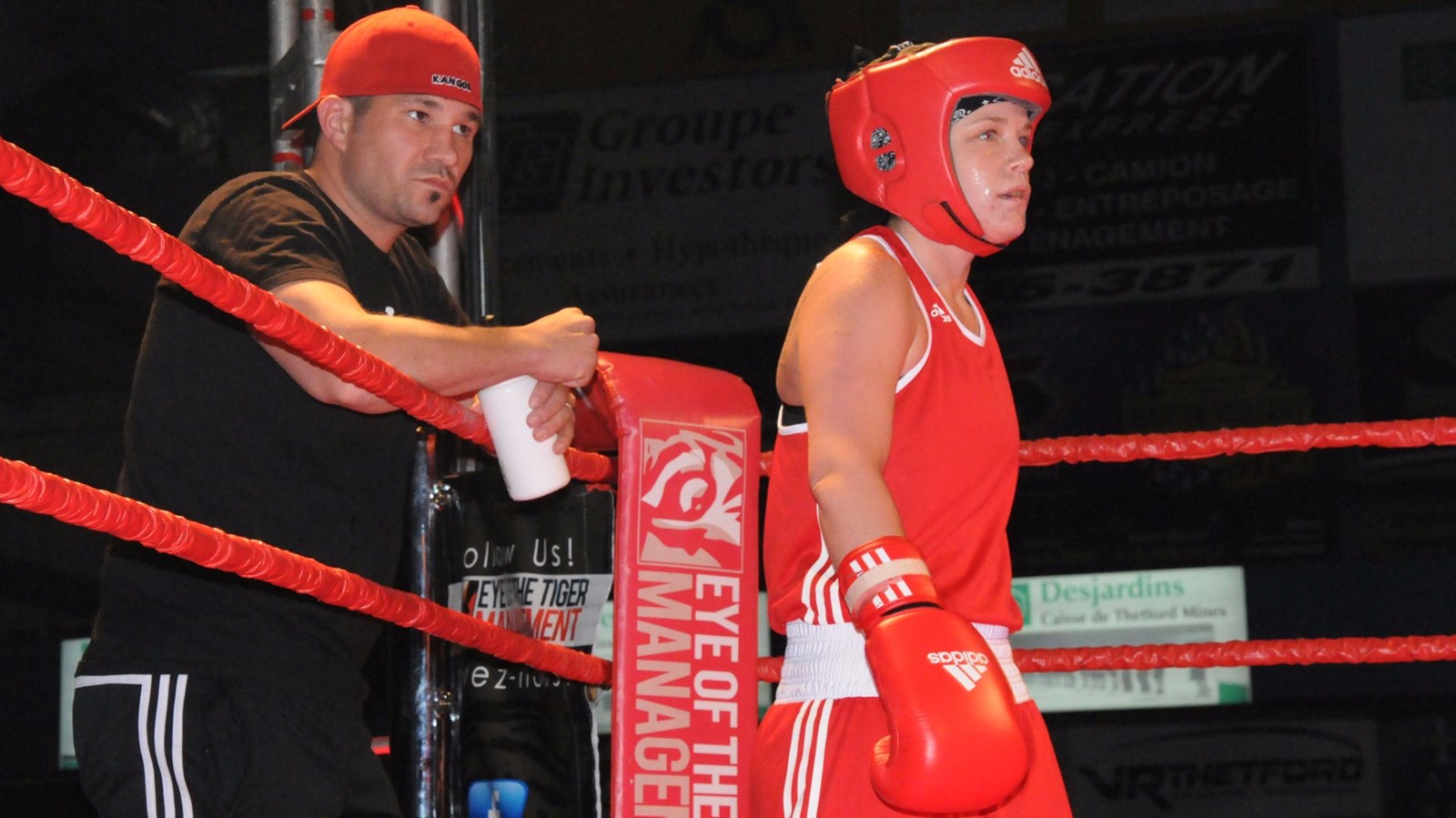 Kimmy St-Pierre l'emporte par TKO face à Pierre-Luc Martel