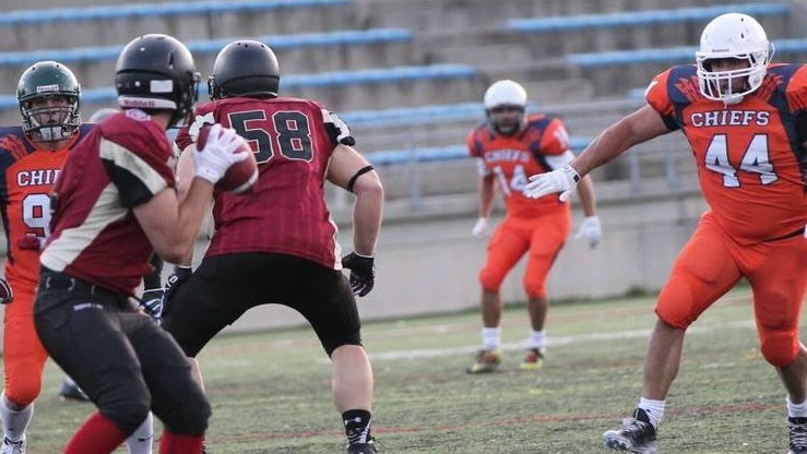 Les Chiefs piétinent les Rebelles de Québec 67-0
