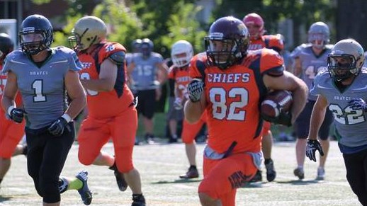 Les Chiefs de la Beauce soutirent un gain de 25-24 à Lanaudière