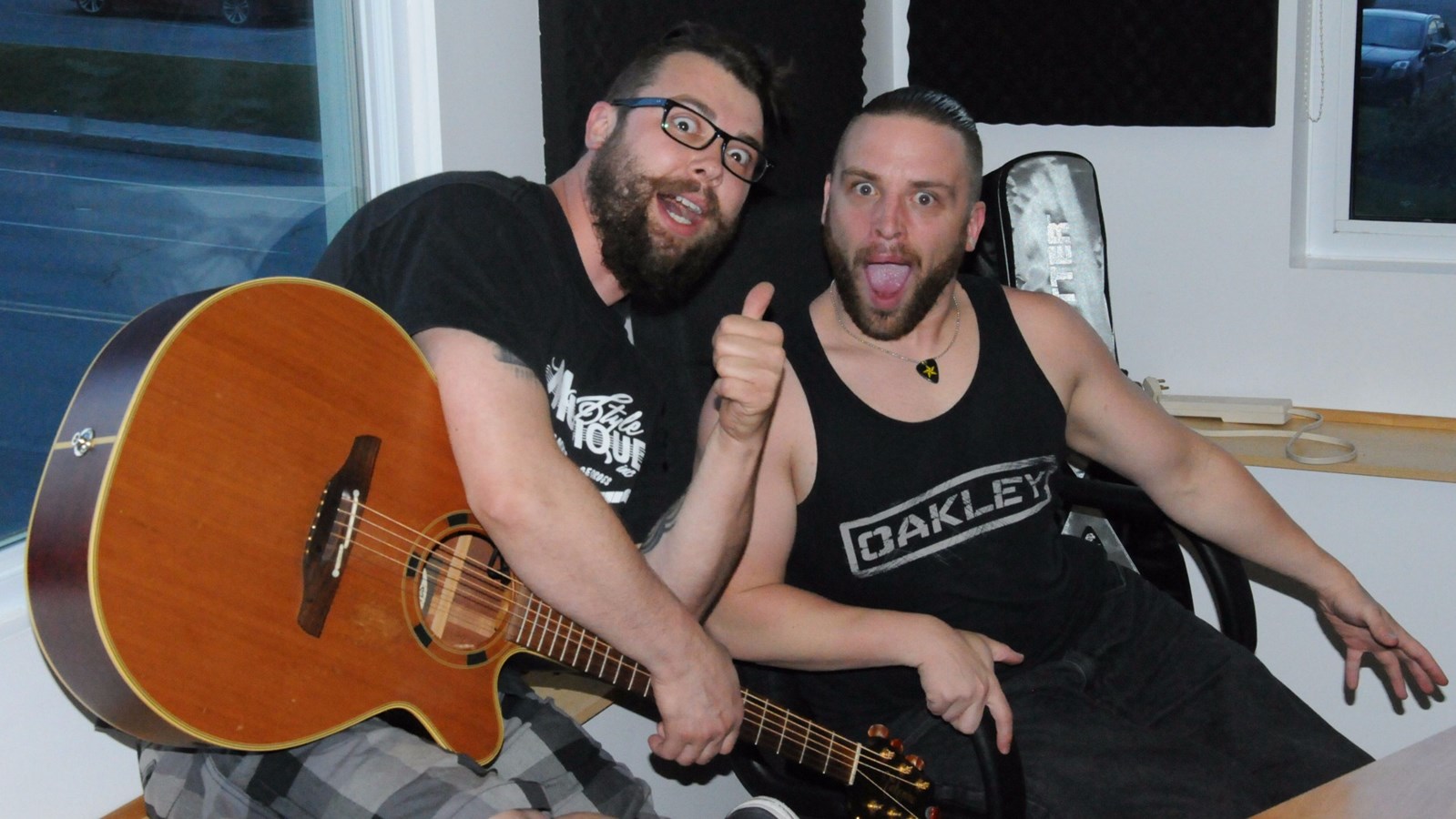 Dave Carrier et Anthony Bouffard