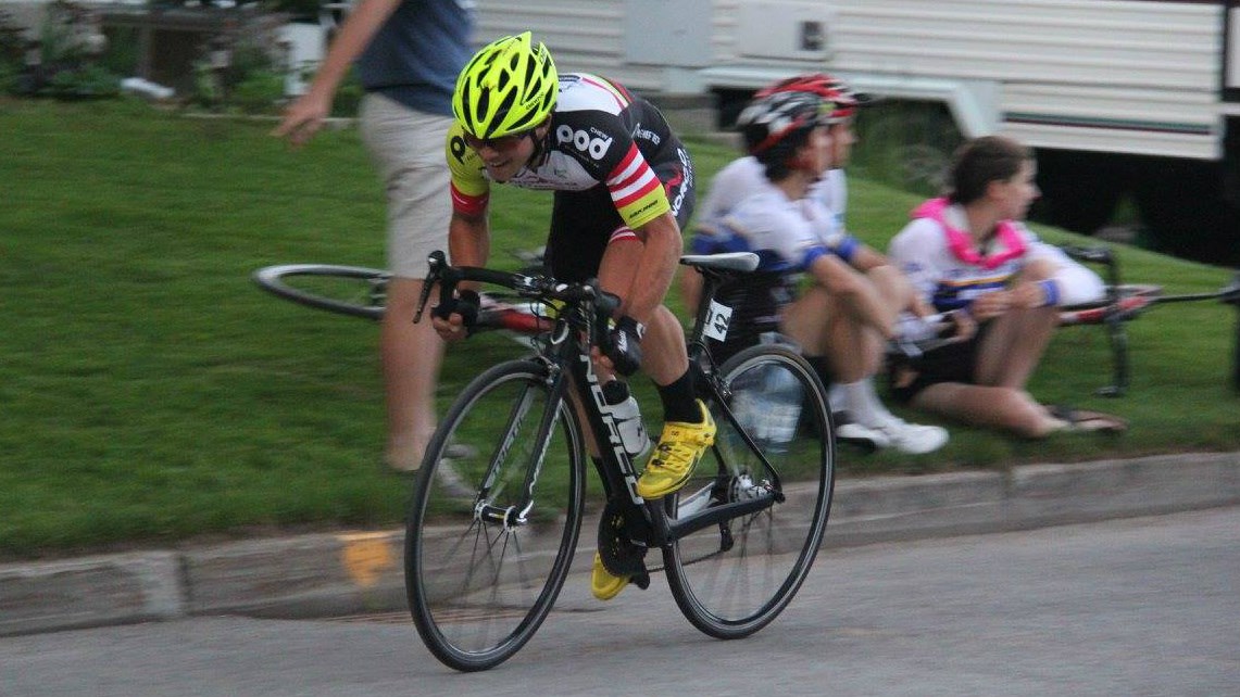 David Drouin se distingue au critérium avec Équipe Québec aux Championnats canadiens de cyclisme