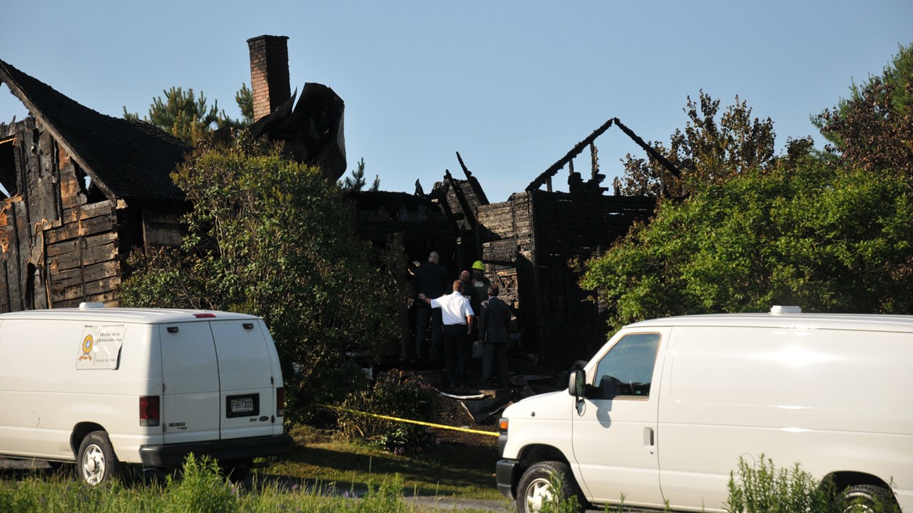 Un corps retrouvé dans les décombres d'un incendie à Saint-Georges