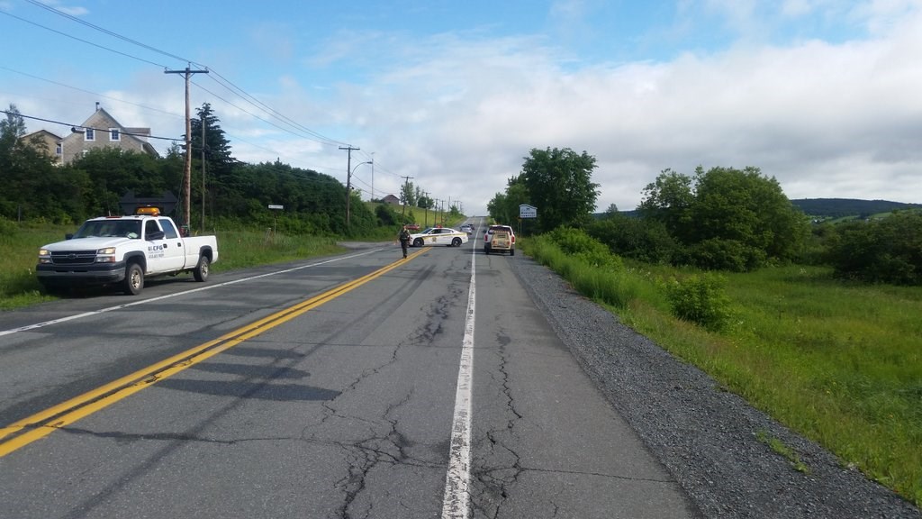 EN BREF | Sortie de route d’un camion sur la 173 à Saint-Joseph