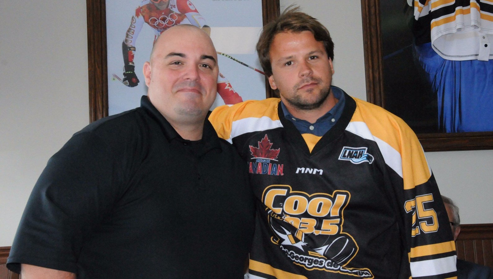 Dean Lygitsakos et Jonathan Laberge