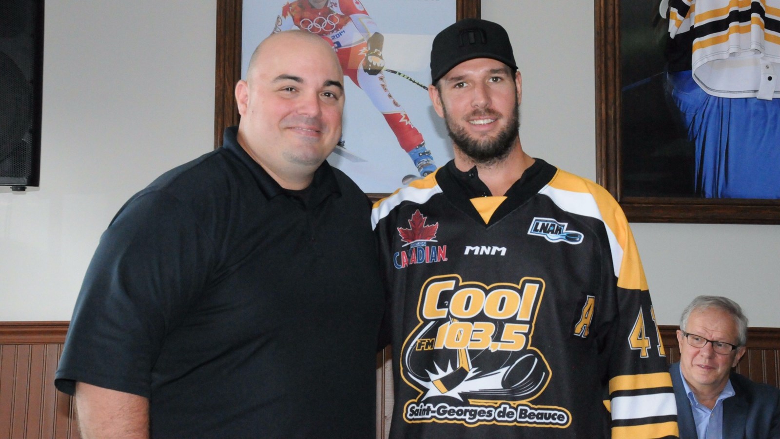 Dean Lygitsakos et Kévin Cloutier