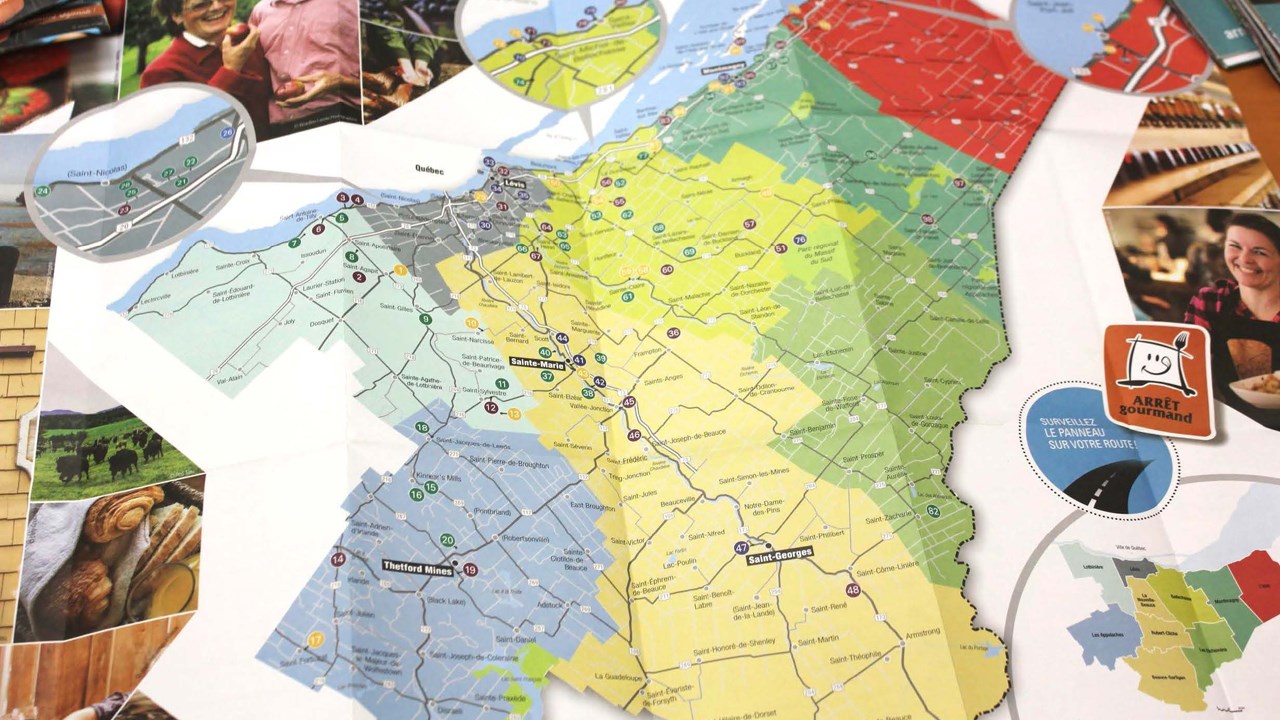 Les Arrêts gourmands lance une première carte répertoriant 112 arrêts