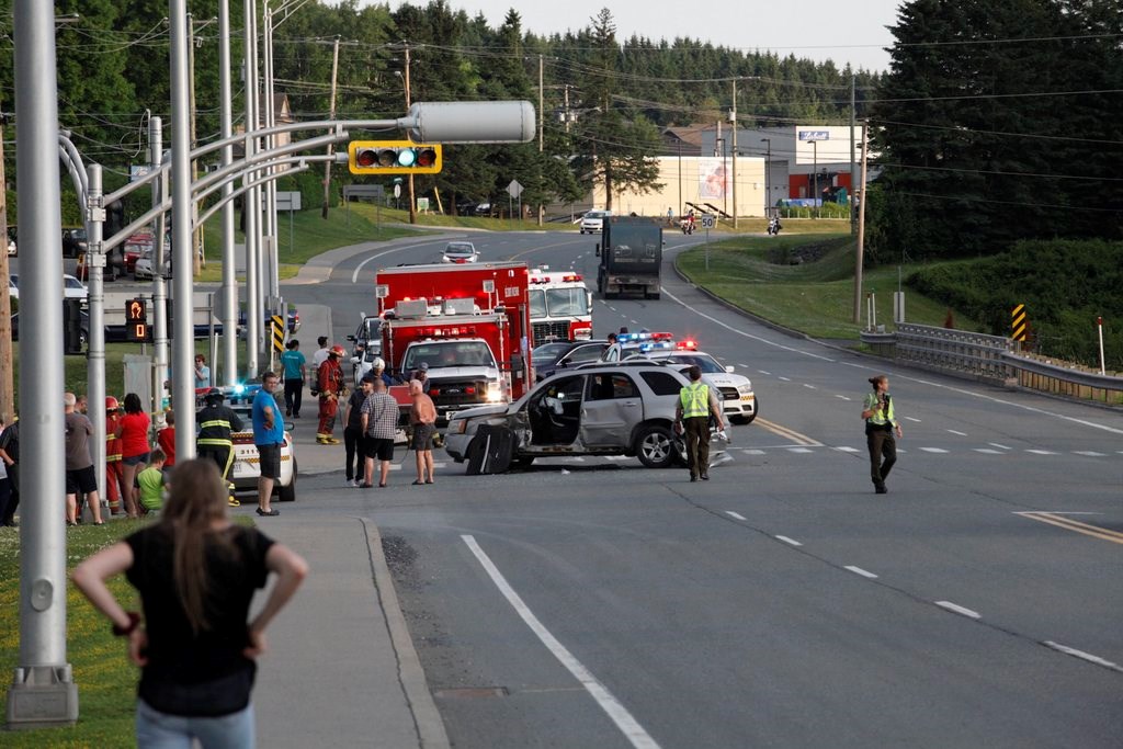 Accident avec blessé à Notre-Dame-Des-Pins